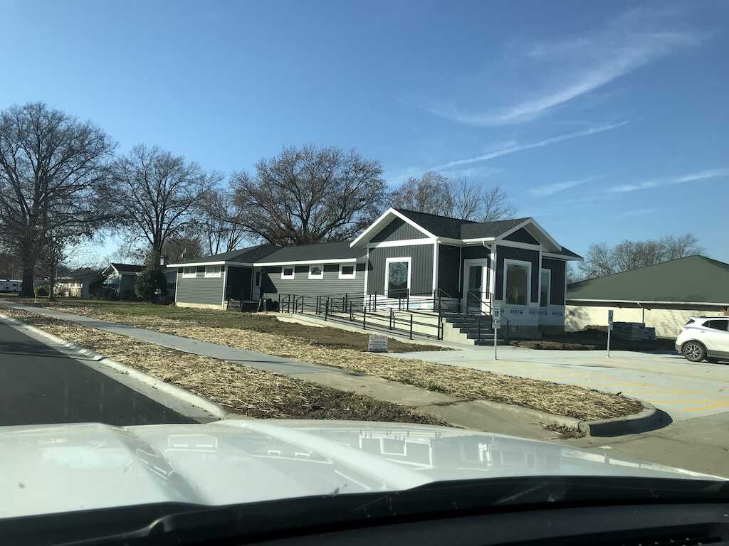 Landmark Pro Shingles Remodeled Disc Center in Effingham IL