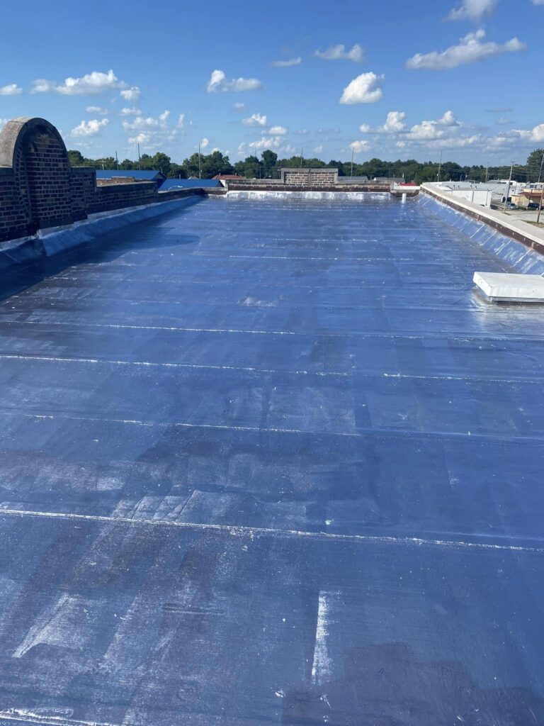 Modified Bitumen Roof Installation in Pana IL1