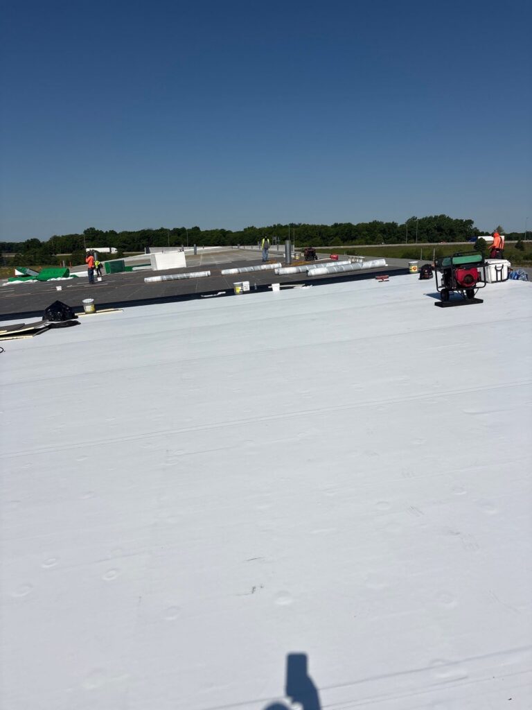 Over 1,000 Sq Ft Flute Fill Roof Installation in Effingham, IL 16 1000 Sq Ft Flute Fill Roof Installation in Effingham IL21