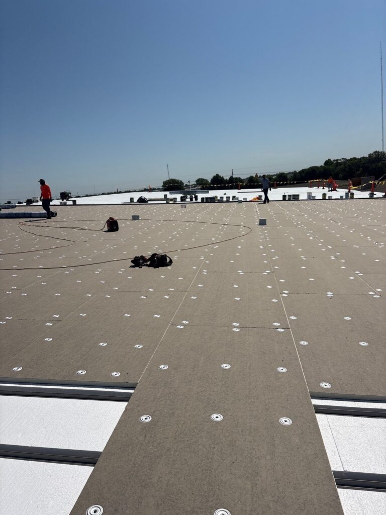 Over 1,000 Sq Ft Flute Fill Roof Installation in Effingham, IL 28 1000 Sq Ft Flute Fill Roof Installation in Effingham IL26