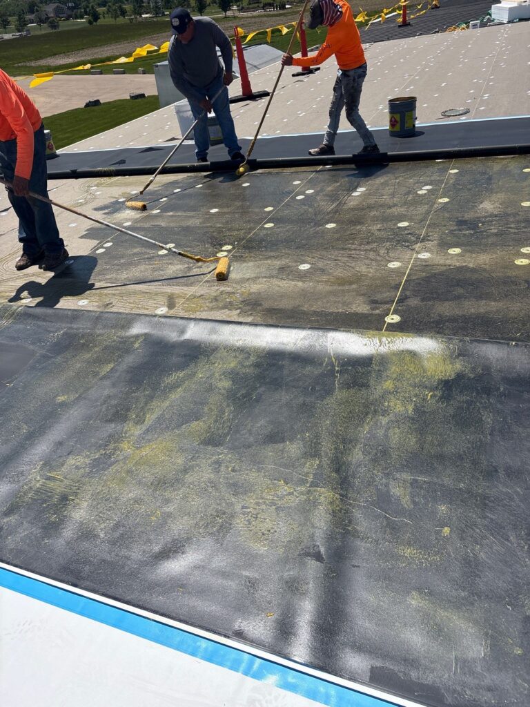 Over 1,000 Sq Ft Flute Fill Roof Installation in Effingham, IL 27 1000 Sq Ft Flute Fill Roof Installation in Effingham IL27