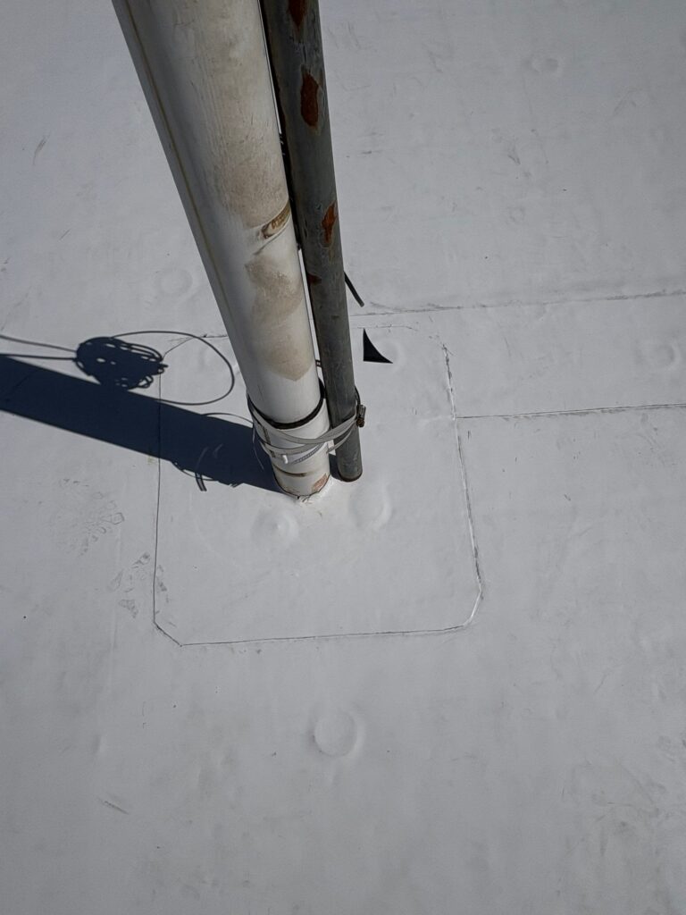Over 1,000 Sq Ft Flute Fill Roof Installation in Effingham, IL 33 1000 Sq Ft Flute Fill Roof Installation in Effingham IL31
