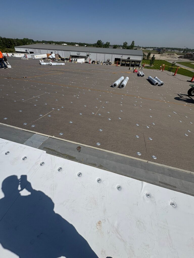 Over 1,000 Sq Ft Flute Fill Roof Installation in Effingham, IL 29 1000 Sq Ft Flute Fill Roof Installation in Effingham IL32