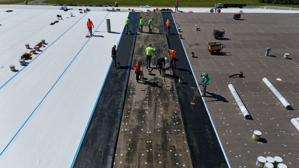 Over 1,000 Sq Ft Flute Fill Roof Installation in Effingham, IL 20 1000 Sq Ft Flute Fill Roof Installation in Effingham IL36