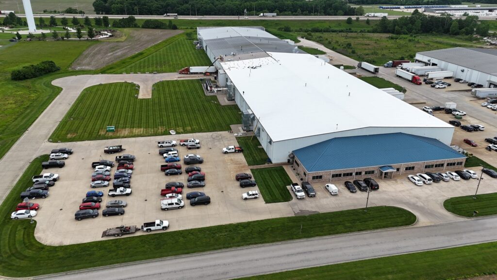 Over 1,000 Sq Ft Flute Fill Roof Installation in Effingham, IL 51 1000 Sq Ft Flute Fill Roof Installation in Effingham IL60