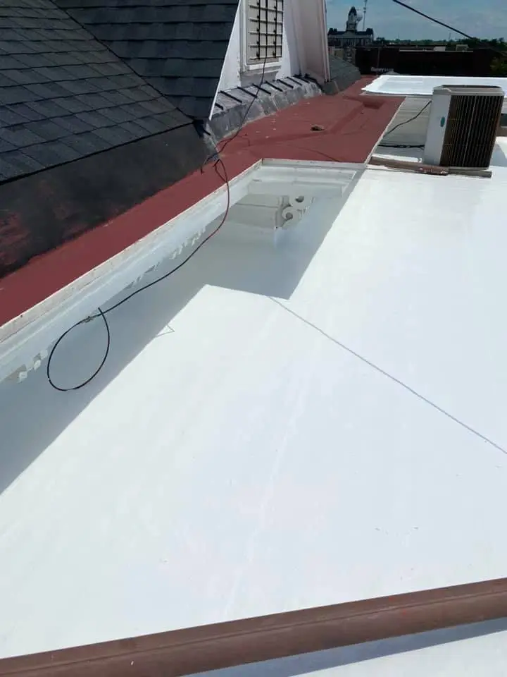 concrete roof leakage solution