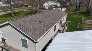 GAF FeltBuster synthetic roofing felt on a clean roof deck
