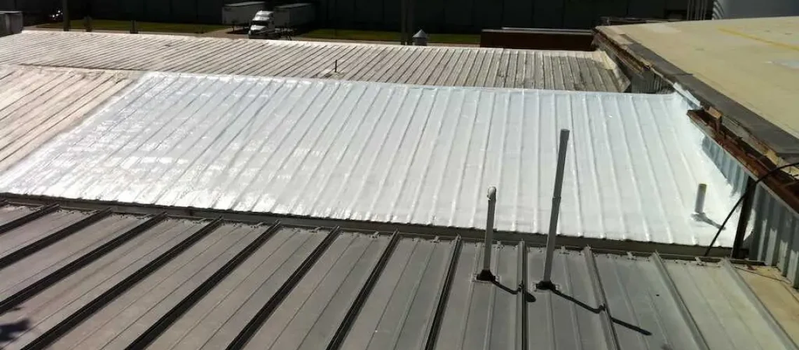 commercial flat roof