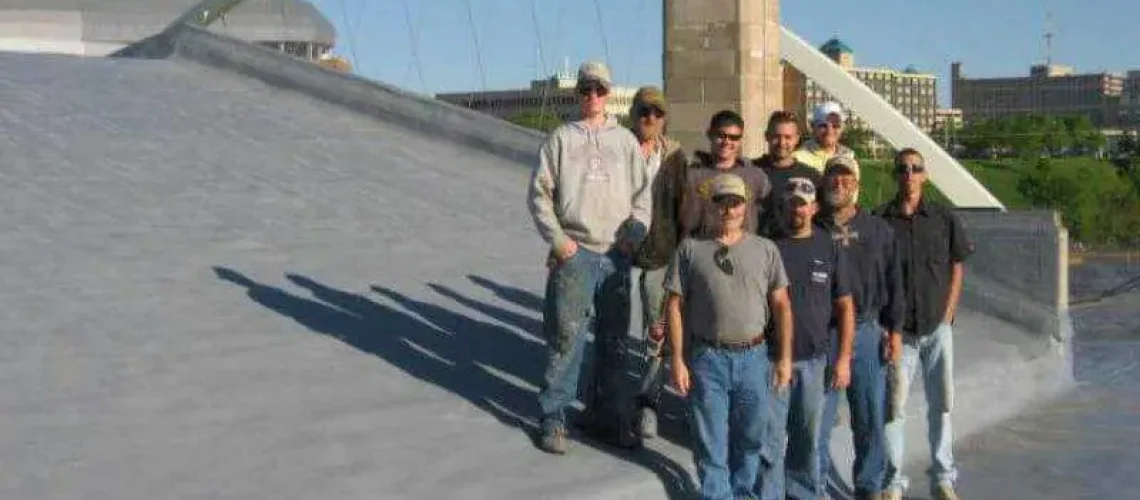 commercial roof replacement