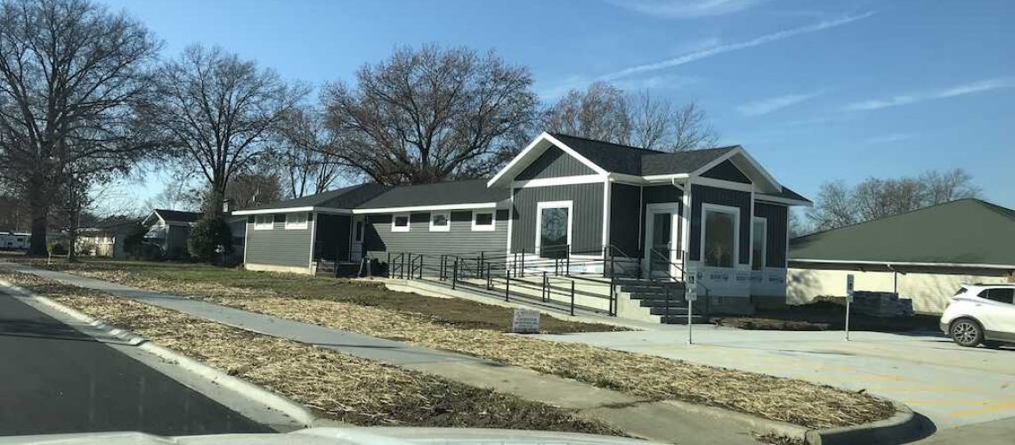 Landmark Pro Shingles Remodeled Disc Center in Effingham IL