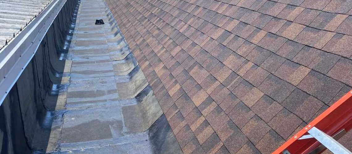 Leaking Roof Repaired with Mod-bit shingles in Effingham, IL