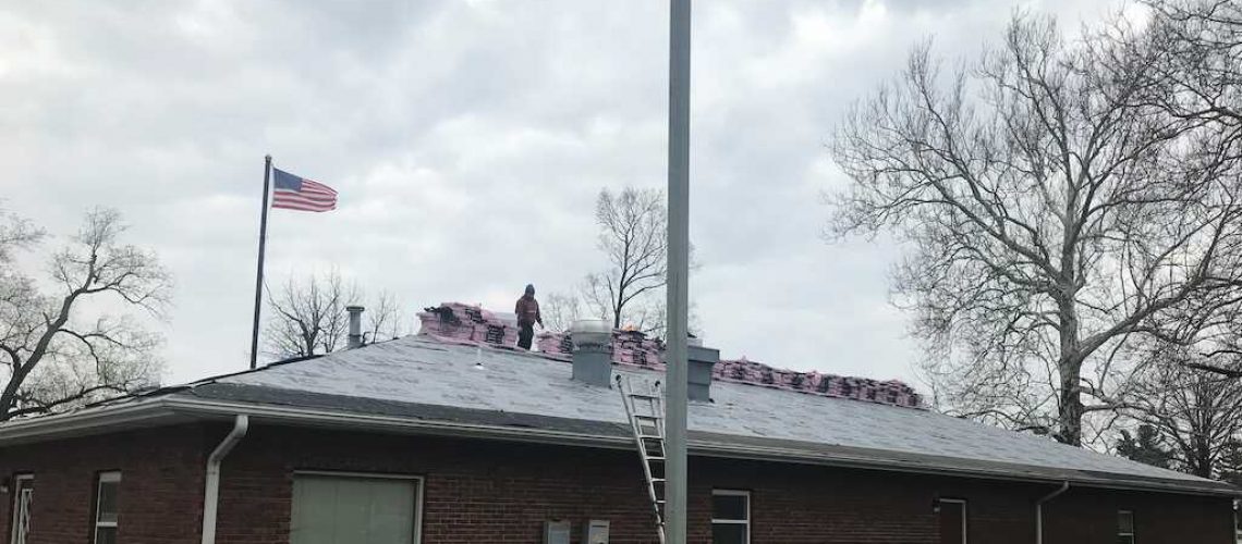Lions Club roof replacement Shelbyville illinois