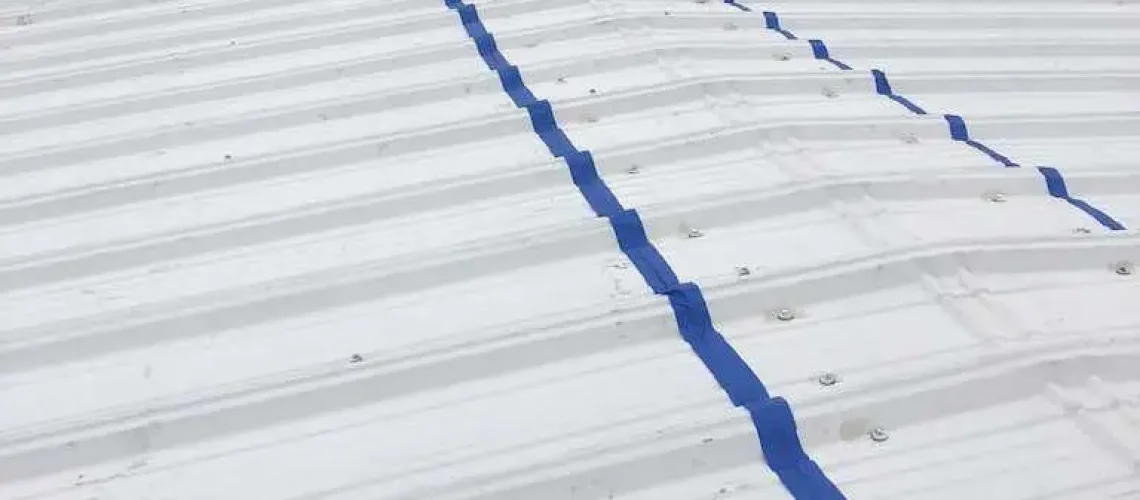 metal coating roof repair